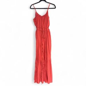 Voluminous Red Maxi Dress Nordstrom Brand